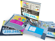 заказать печать 500 брошюр «245х235», 4+4, бумага 115 г/м², 12 страниц